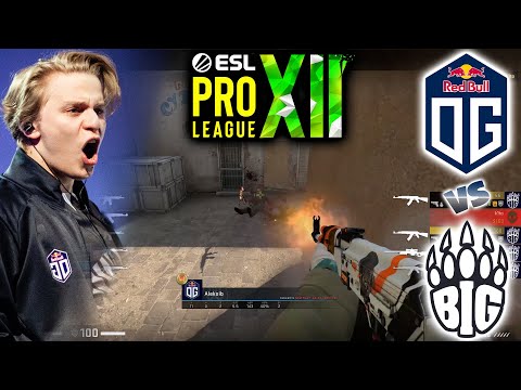 🇪🇺 OG Aleksib vs 🇩🇪 BIG DUST2 POV HIGHLIGHTS - ESL Pro League Season 12 Europe