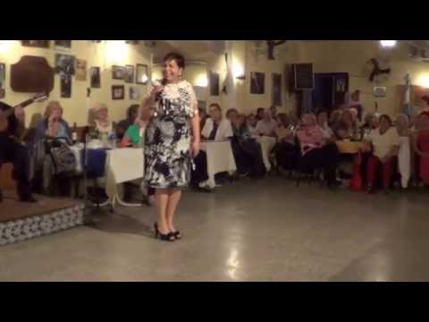 Mirta Godoy Tango "De Mi Barrio" En: Almuerzo Tangueros (09-11-14)