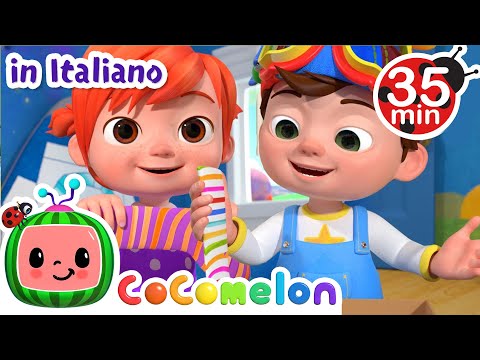 La canzone dei calzini | CoComelon Italiano - Canzoni per Bambini