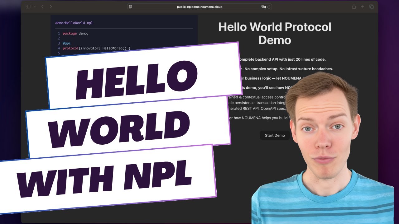 Hello World with NPL!