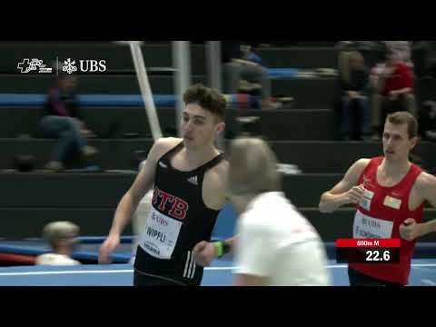 Hallen SM 2022 - Männer 800m Vorlauf 2. Serie
