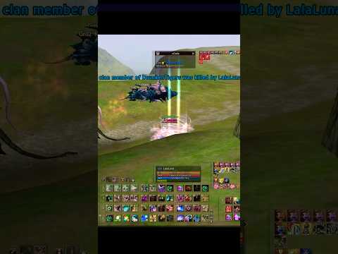 Official Lineage II Live NA - Baby feoh in war mod ⚔️🪖💥🛡️ 🏹 🗡️ #lineage2 #shorts #games