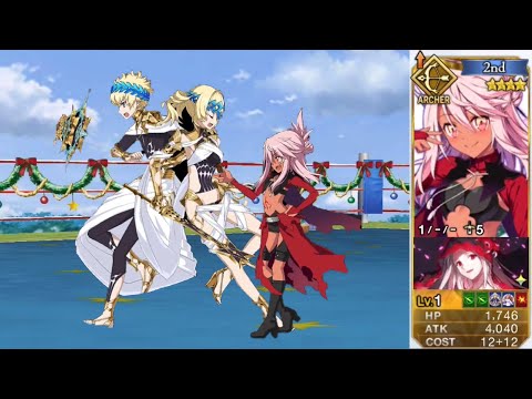 【FGO】Lv1 Chloe vs Lv90 Dioscuri - Challenge Quest - Christmas 2020 Event【Fate/Grand Order】
