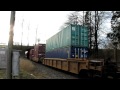 Railfanning Dec 5th 2010 Video 3 Of 5 1 Train 2 Shots CN Intemodal CN ES44DC 2252 Leading