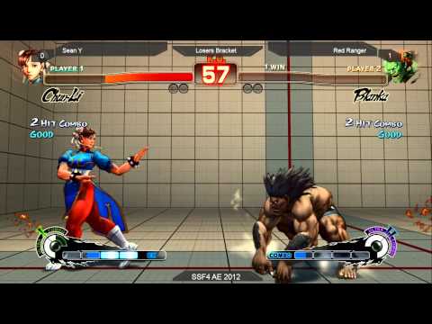 Springfest 2013: SSF4 AE 2012: Sean Y vs Red Ranger