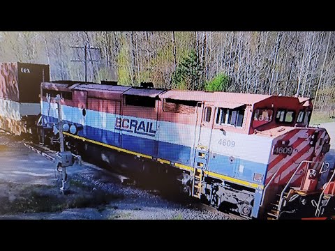 CN 186 South With BCOL + CN 313 North CAT ON Back & x317 North At Woodward!