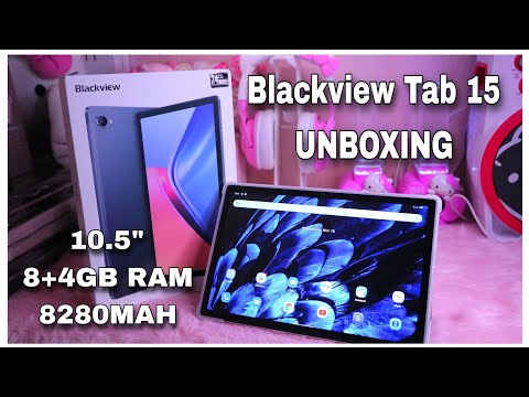 BLACKVIEW TAB 15 FIRST LOOK AND UNBOXING - BEST BUDGET TABLET THIS 2022 | Cathy's Unboxing 💋