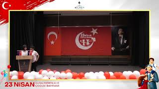 23 Nisan Ulusal Egemenlik ve Çocuk Bayramı 2.Törenimiz 2022