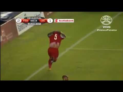 GOL ROMÁN TORRES - PANAMÁ 2x1 COSTA RICA - AAAAAAA