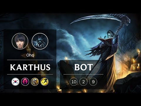 Karthus Bot vs Xayah - KR Master Patch 9.2