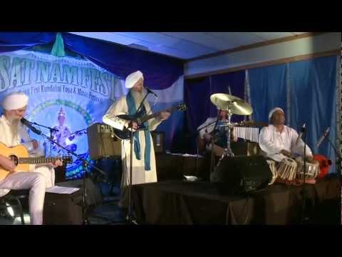 The GuruGanesha Band performs at Sat Nam Fest