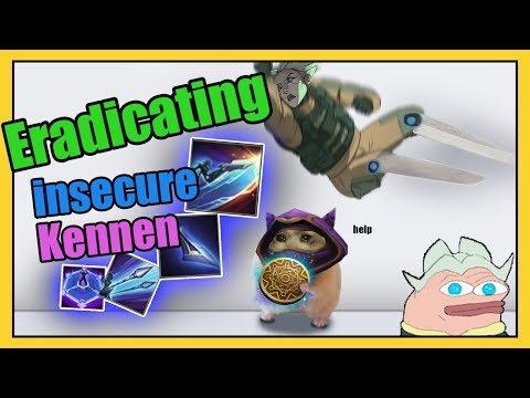 Squeezing enemy Kennen so hard he switches to TFT