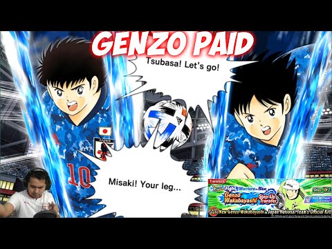 Genzonya Sultan 🔥🔥 - Gacha 5 step genzo wakabayashi samurai blue 2020 - Captain Tsubasa Dream Team
