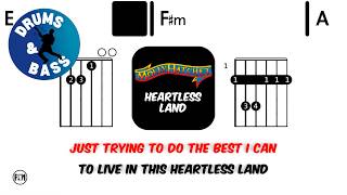 Molly Hatchet - Heartless Land • Bass &amp; Drums Scrolling Guitar Chords &amp; Lyrics