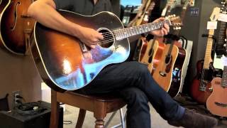 Video thumbnail for 140733 Gibson J-45 (1951) by bluegguitar