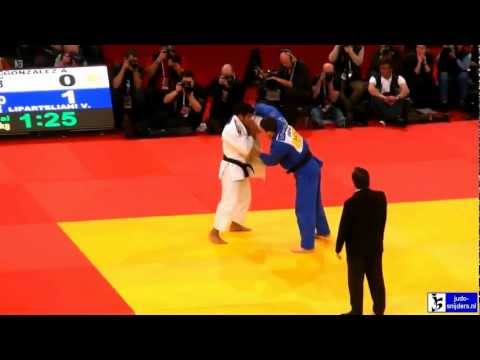 Judo 2013 Grand Slam Paris: Gonzalez (CUB) - Liparteliani (GEO) [-90kg] final