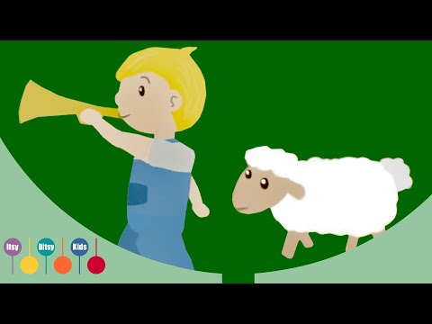 Little Boy Blue, Come Blow Your Horn | Nursery Rhyme | ItsyBitsyKids - ItsyBitsyKids