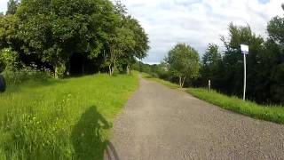 preview picture of video 'Go Pro Handlebar Mount Test - Maynooth, Kilcock & Leixlip Cycle.'