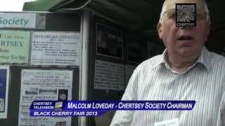 preview picture of video 'Chertsey Society at the Black Cherry Fair 2013'