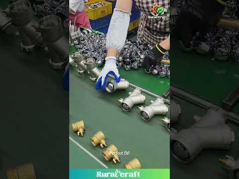 This Factory Worker's Assembly Skills are INSANE! #factory #assemblyline #satisfying