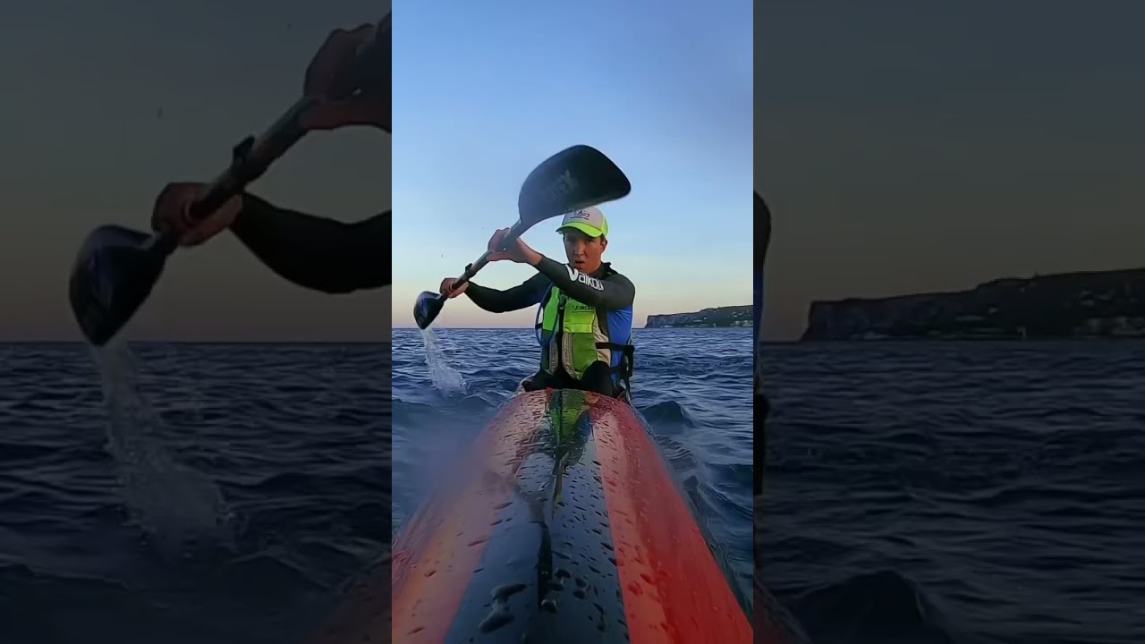 Surfski flat water vs downwind 🌊