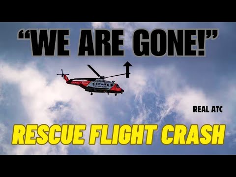 Rescue helicopter crashes in atlantic during Rescue mission..All four crews killed
