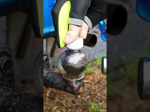 🔴Zero-Cost Hitch Guard! DIY Plastic Bottle Cover for Your Tow Bar #diy #shorts #lifehack