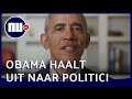 Barack Obama haalt uit naar politici in online toespraak | NU.nl
