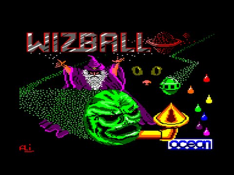 Wizball Review for the Amstrad CPC by John Gage