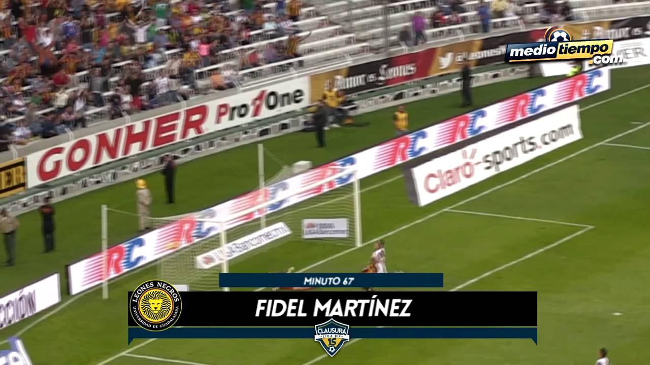 El gol del Leones Negros vs Monterrey (1-0)