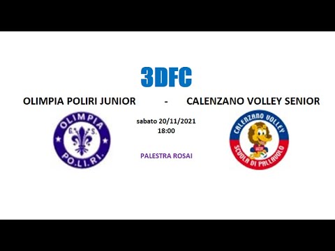 3DFC - OLIMPIA POLIRI JUNIOR vs CALENZANO VOLLEY SENIOR