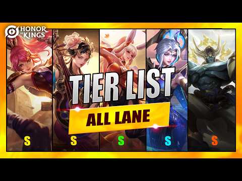FINAL TIER LIST for Every Role in Honor of Kings! — Who’s the STRONGEST in Season 12?