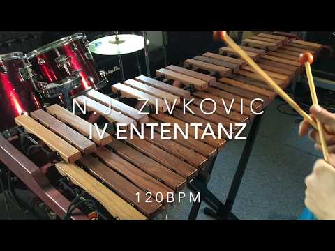 N.J. Zivkovic - IV Ententanz Xylophone + Piano from Easy Pieces For Xylophone and Marimba