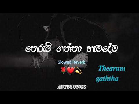 Therumgaththa / තේරුම්ගත්තා හැමදේම  - Manjula Pushpakumara  - Slowed and Reverb