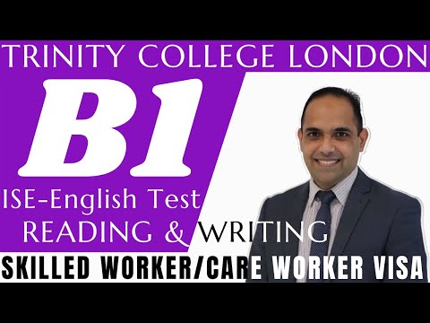 How to Pass 🥳 Trinity College ISE I - B1 Reading & Writing Test in 2026? #ghalibsenglishschool
