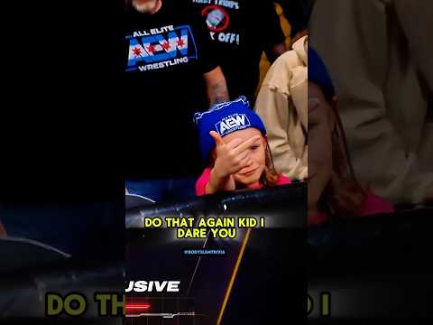 This Kid Made Chris Jericho Break Character #wwe #aew #shorts #viralvideo