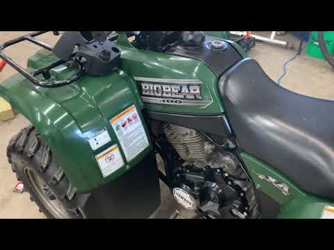 Yamaha Big Bear Speedometer Install Part 1