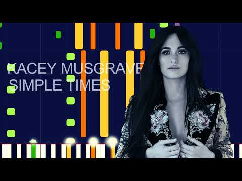 Kacey Musgraves - SIMPLE TIMES (PRO MIDI FILE REMAKE) - "in the style of"
