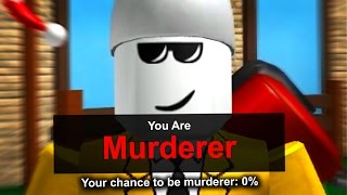 HOW TO GET MURDERER ON ZERO PERCENT IN MURDER MYSTERY 2