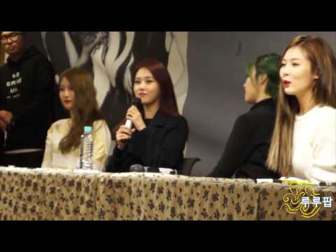 150301 4Minute at Incheon Fansign pt 2