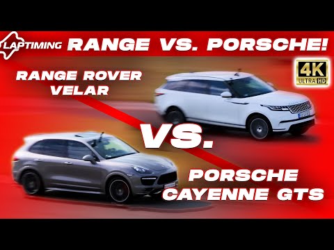 Range Rover Velar vs. Porsche Cayenne GTS (Laptiming Ep.395.)