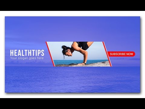 Photoshop Tutorial Youtube Channel Art
