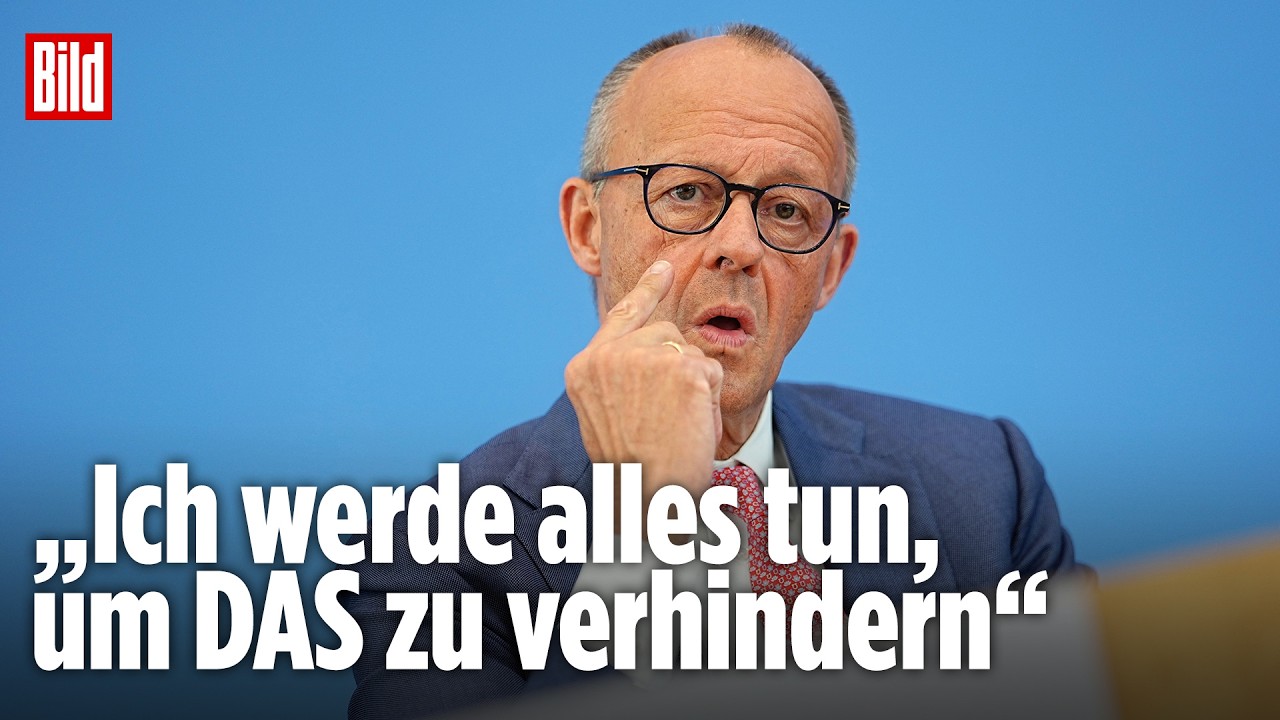 Sommerpressekonferenz: Kanzler Merz will AfD-Wähler mit seiner Politik erreichen!