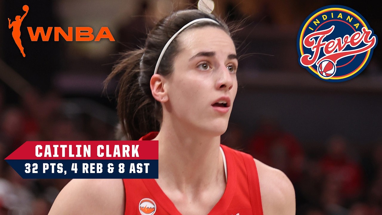 Caitlin Clark GOES OFF for 32 PTS in Mystics vs. Fever OT nail-biter 😮 | WNBA on ESPN