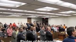 preview picture of video 'Opening of session to swear in new Warren council members'