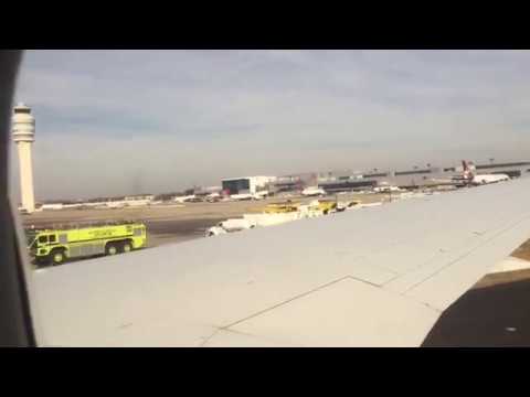 Water Spray Down Delta Pilot Retiring ATL DL81 Dec 2017