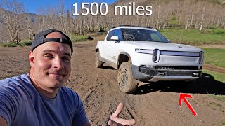 I've Driven my Rivian 1500 Miles! - And something already broken...