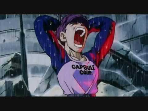 Future Trunks Transforms To SSJ