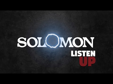 SOLOMON - listen up (Official Lyric & Chord Video)
