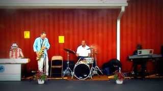 BAG'S GROOVE by BLU-JAZZ QUARTET @ FARMERS MARKET in SOUTH BEND 2013